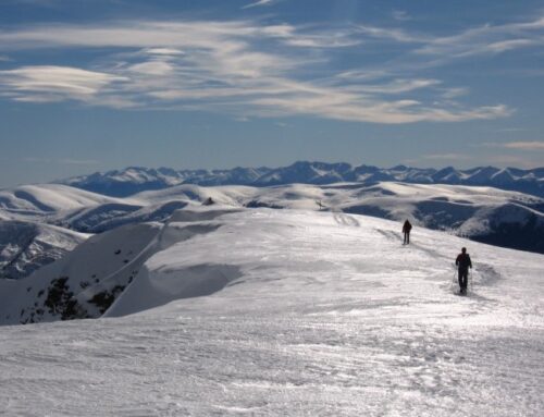 ESQUÍ DE MONTAÑA.- Bulgaria. Programa de esquí de montaña en los macizos de Rila y Pirin, con Guía de Montaña local, realizando travesías de esquí por los Parques Nacionales y disfrutando de la cocina, los  vinos, la música y la arquitectura tradicional de Bulgaria. Fechas: febrero a abril de 2026