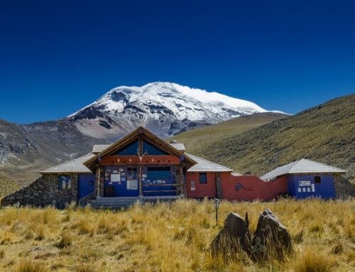 EXPEDICIÓN AL CHIMBORAZO (6.310 m).- Ecuador.  Su imponente cumbre, considerada el punto más cercano al sol midiendo dese el centro de la tierra, está cubierta de glaciares. Una expedición para montañeros bien entrenados, una experiencia única de alta montaña. Salidas con Guia Local todo el año.