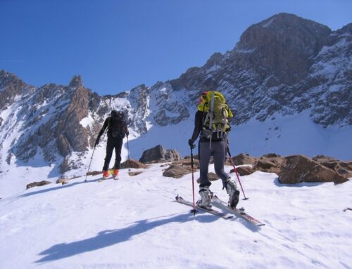 LA SENDA DEL OSO  Un recorrido de alta montaña con esquís o raquetas en el que descubriremos el valle de Aspe francés y los Valles occidentales aragoneses acompañados de un Guía de montaña de AA. Salidas semanales de enero a abril de 2026